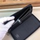 Replica Louis Vuitton Zippy Wallet Vertical Monogram Eclipse M62295