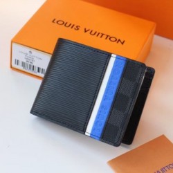 Replica Louis Vuitton Multiple Wallet Epi Damier Graphite M69538