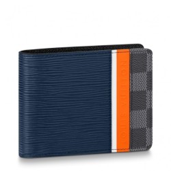 Replica Louis Vuitton Multiple Wallet Epi Damier Graphite M69539