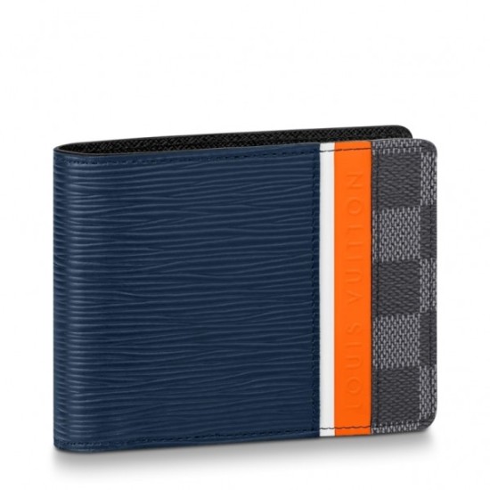 Replica Louis Vuitton Multiple Wallet Epi Damier Graphite M69539