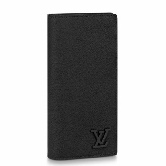 Replica Louis Vuitton Brazza Wallet LV Aerogram Leather M69980