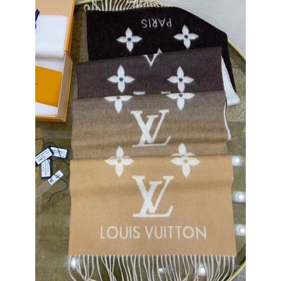 Fake Louis Vuitton Reykjavik Gradient Scarf M73675 Replica Replica Louis Vuitton Reykjavik Gradient Scarf M73675