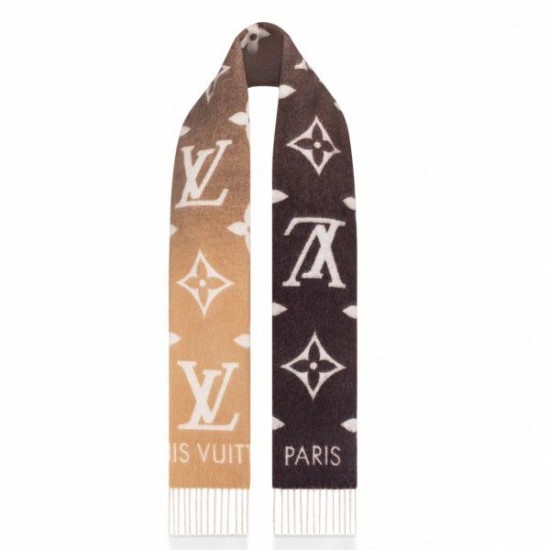 Fake Louis Vuitton Reykjavik Gradient Scarf M73675 Replica Replica Louis Vuitton Reykjavik Gradient Scarf M73675