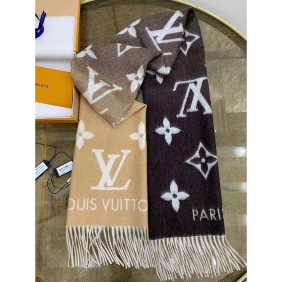 Fake Louis Vuitton Reykjavik Gradient Scarf M73675 Replica Replica Louis Vuitton Reykjavik Gradient Scarf M73675