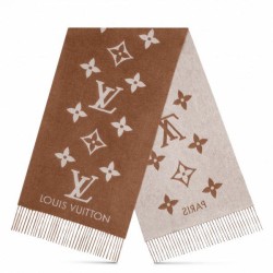 Fake Louis Vuitton Caramel Reykjavik Scarf M76637 Replica