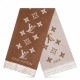 Fake Louis Vuitton Caramel Reykjavik Scarf M76637 Replica