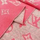 Replica Louis Vuitton Pink Daily LV Scarf M76699