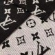 Replica Louis Vuitton Black Daily LV Scarf M76701