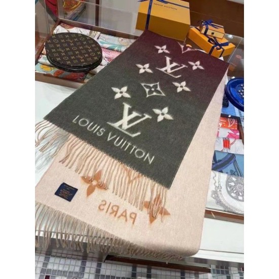 Replica Louis Vuitton Reykjavik Gradient Scarf M76881