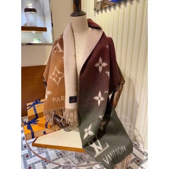 Replica Louis Vuitton Reykjavik Gradient Scarf M76881