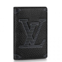 Fake Louis Vuitton Pocket Organizer Taurillon Shadow M80038 Replica