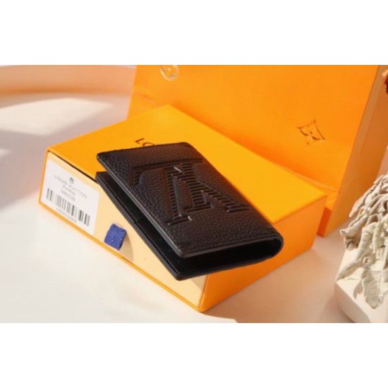 Fake Louis Vuitton Pocket Organizer Taurillon Shadow M80038 Replica