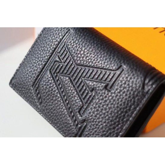 Fake Louis Vuitton Pocket Organizer Taurillon Shadow M80038 Replica