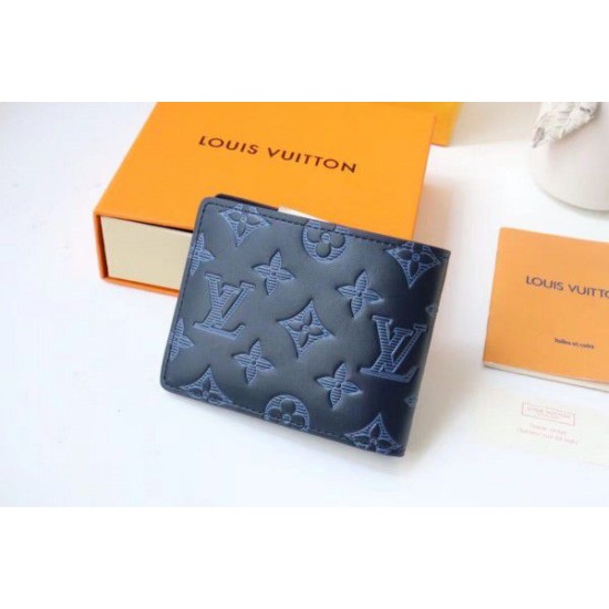 Replica Louis Vuitton Multiple Wallet Monogram Shadow Leather M80422