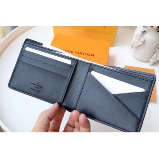 Replica Louis Vuitton Multiple Wallet Monogram Shadow Leather M80422