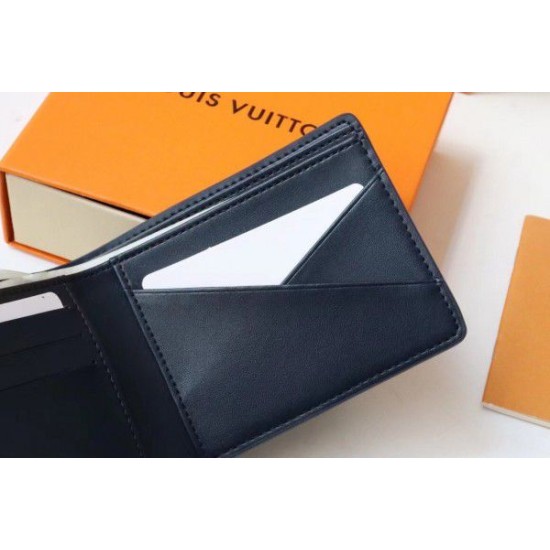Replica Louis Vuitton Multiple Wallet Monogram Shadow Leather M80422