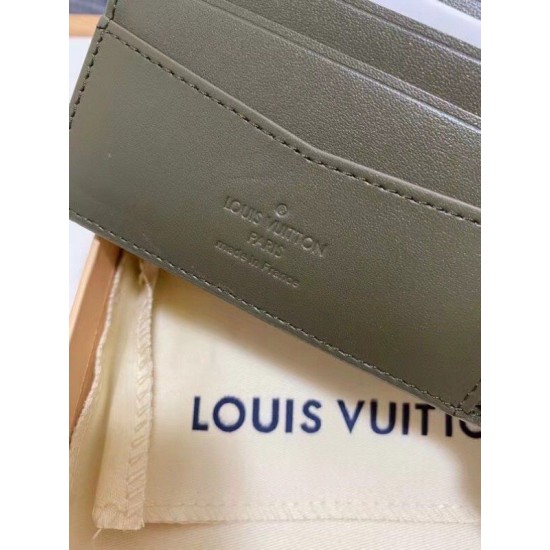 Replica Louis Vuitton Slender Wallet Monogram Seal Leather M80520