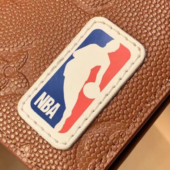 Replica Louis Vuitton LVXNBA Pocket Organizer Ball Grain Leather M80545