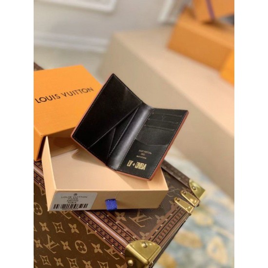 Replica Louis Vuitton LVXNBA Pocket Organizer Ball Grain Leather M80545