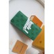 Fake Louis Vuitton Brazza Wallet Green Monogram Canvas M80801 Replica