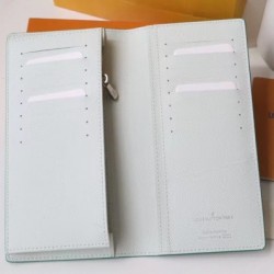 Fake Louis Vuitton Brazza Wallet Green Monogram Canvas M80801 Replica