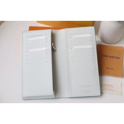 Fake Louis Vuitton Brazza Wallet Green Monogram Canvas M80801 Replica