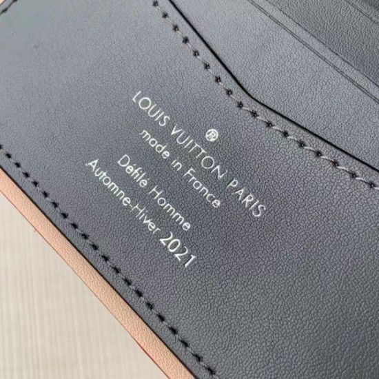 Fake Louis Vuitton Slender Wallet Monogram Mirror Canvas M80806 Replica