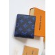 Fake Louis Vuitton Multiple Wallet Blue Monogram Canvas M80850 Replica