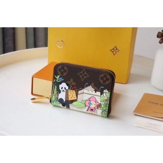 Fake Louis Vuitton Zippy Coin Purse Monogram Vivienne M80865 Replica