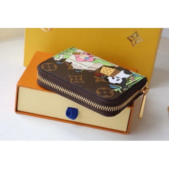 Fake Louis Vuitton Zippy Coin Purse Monogram Vivienne M80865 Replica