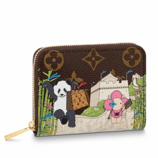 Fake Louis Vuitton Zippy Coin Purse Monogram Vivienne M80865 Replica