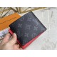 Replica Louis Vuitton Multiple Wallet Monogram Eclipse Canvas M80930
