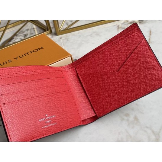 Replica Louis Vuitton Multiple Wallet Monogram Eclipse Canvas M80930