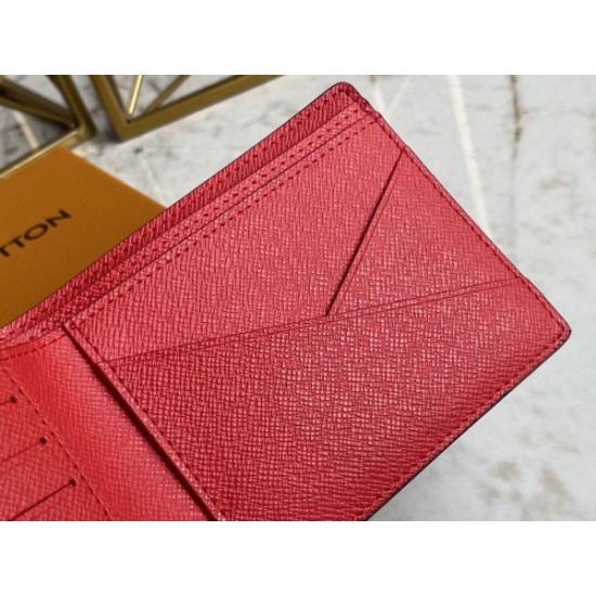 Replica Louis Vuitton Multiple Wallet Monogram Eclipse Canvas M80930