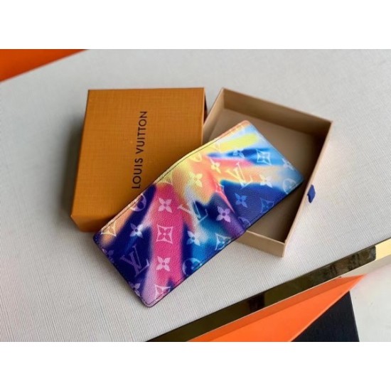 Fake Louis Vuitton Multiple Wallet Monogram Sunset Canvas M80954 Replica