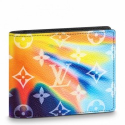 Fake Louis Vuitton Multiple Wallet Monogram Sunset Canvas M80954 Replica