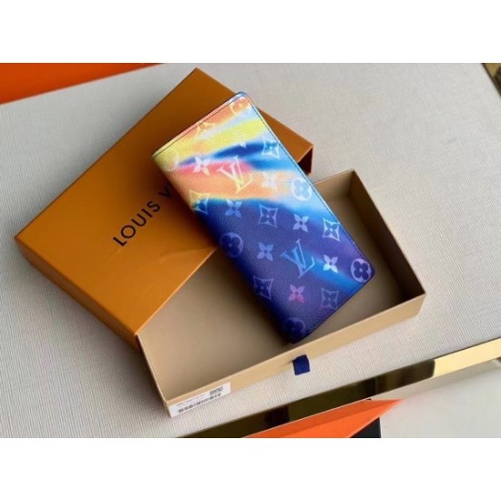 Replica Louis Vuitton Brazza Wallet Monogram Sunset Canvas M80957