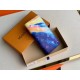 Replica Louis Vuitton Brazza Wallet Monogram Sunset Canvas M80957