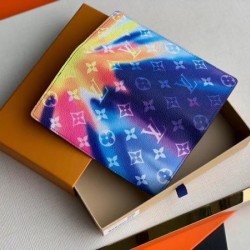 Replica Louis Vuitton Brazza Wallet Monogram Sunset Canvas M80957