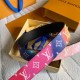Replica Louis Vuitton LV Shape 40MM Reversible Belt Monogram MP313V