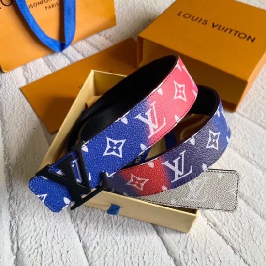 Replica Louis Vuitton LV Shape 40MM Reversible Belt Monogram MP313V