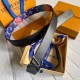 Replica Louis Vuitton LV Shape 40MM Reversible Belt Monogram MP313V