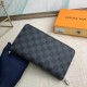 Replica Louis Vuitton Zippy Organizer Damier Graphite N60111 Fake Louis Vuitton Zippy Organizer Damier Graphite N60111 Replica