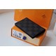 Replica Louis Vuitton Slender Pocket Organizer Damier Graphite N60256