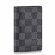 Replica Louis Vuitton Slender Pocket Organizer Damier Graphite N60256