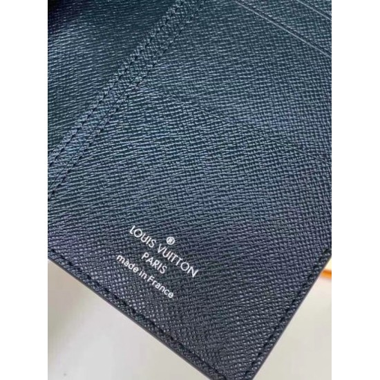 Fake Louis Vuitton Brazza Wallet Damier Graphite 3D N60436 Replica