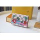 Replica Louis Vuitton Victorine Wallet Damier Azur Vivienne N60478