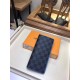 Replica Louis Vuitton Brazza Wallet Damier Graphite N64430