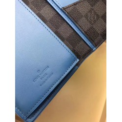 Replica Louis Vuitton Brazza Wallet Damier Graphite N64430