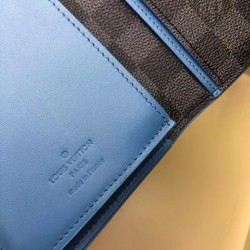 Replica Louis Vuitton Brazza Wallet Damier Graphite N64430